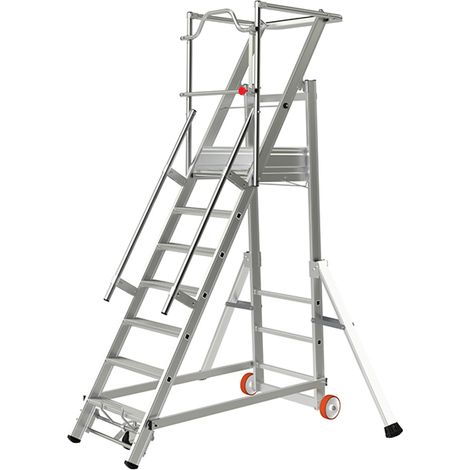 Plateforme 8 marches - Hauteur max. de travail 3.75m - 2271108 (1/5)