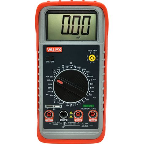 Tester digitale VALEX P9500 linea arancio professionale 1800156 (1/2)