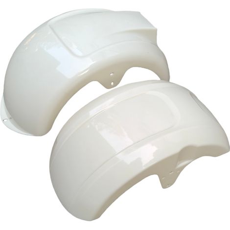 Garde-boue avant et arrière en plastique pour scooter électrique Harley-Davidson, nouveau déflecteur d'eau pour scooter de 12 pouces