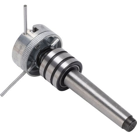 Mandrin de tour à bois réglable à 3 mors avec tige conique MT-2, plage de serrage 10-35 mm, autocentrage, outils de travail du bois en alliage d'aluminium (1/5)