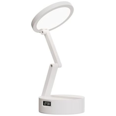 Lampe de Bureau LED Rechargeable, 3000mAH +3 Niveaux de Luminosité Lampe LED Rechargeable Sans Fil & Pliable & Portable, Lumiere Sans Fil Pour Bureau et Chevet (1/4)