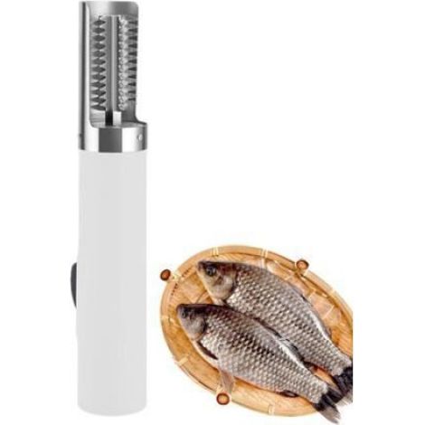 Outil d'élimination des écailles de poisson,3000mAh Scaler Fish Grattoir avec couvercle, Outils poisson rechargeables portables (1/4)