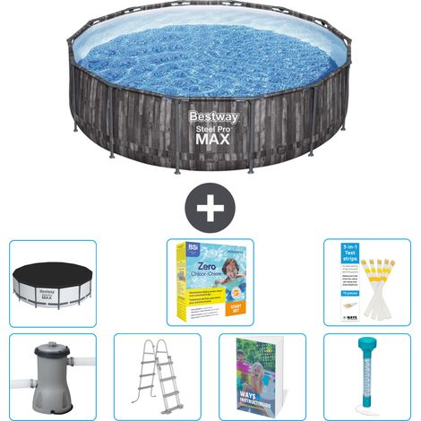 Bestway Steel Pro MAX Rund - 427x107 cm - 8-teilig S532
