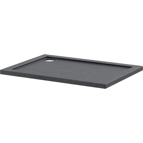 Pearlstone Slate 1100mm x 800mm x 40mm Rectangular Shower Tray (1/4)
