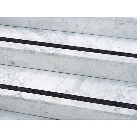 Bande antidérapante adhésive Dinastair en largeur 50 mm en rouleau de 15,30 m - DINAC