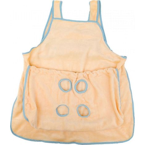 Katzentragetasche, Katzen-Schlafsack, Plüsch-Schlafsack, verstellbar, ideal zum Wandern-leg out yellow (1/5)