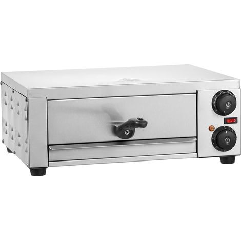 Mophorn Forno elettrico per pizza per ripiani, 12 pollici, 1500 W, con controllo della temperatura e timer da 0 a 120min, tecnologia di cottura uniforme e vassoio raccogli briciole, facile da pulire (1/5)