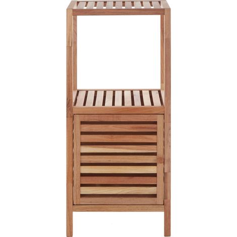 Premier Housewares Shoe Racks Storage Lightweight Two Tier Wooden Shoe Cabinet Natural Finish Shoes Rail / Shoe Rack Organiser Rack 36 x 86 x 40 (1/5)