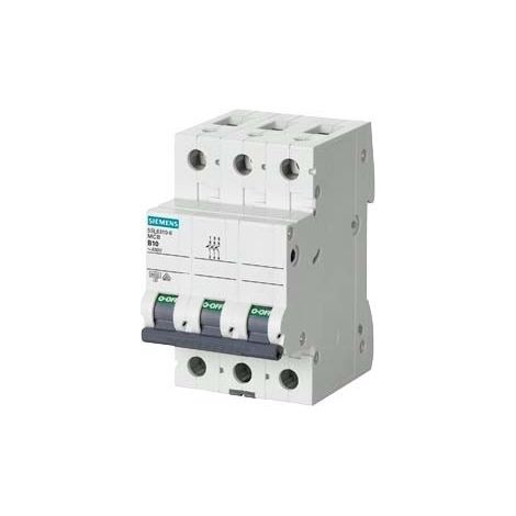 Disjoncteur 3P C 6A 6kA AC Sentron 5SL6306-7