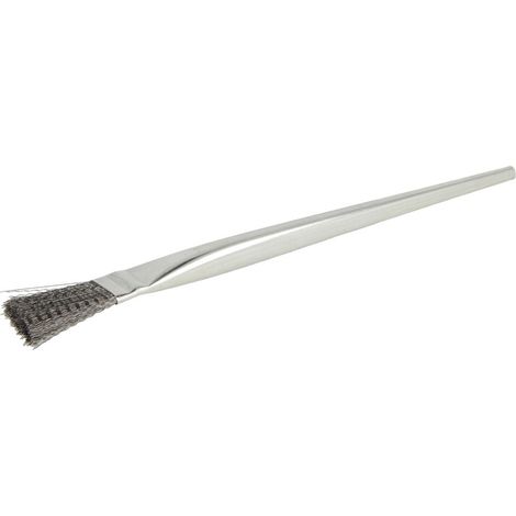 Le Sanitaire – Pinceau métallique 30 x 200 mm – Fil métallique pour nettoyage surfaces difficiles – Pour ateliers et SAV