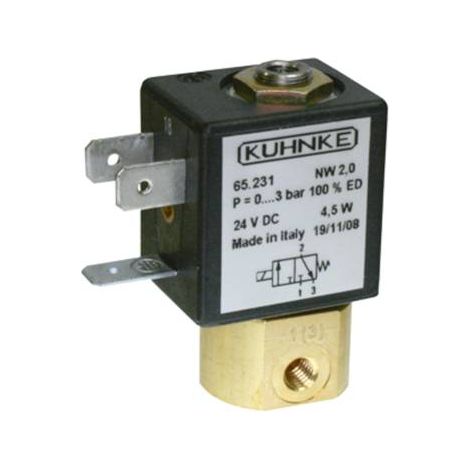 Kendrion Soupape à aimant 65.231 24VDC 24 V Largeur nominale (détails) 2 mm 1 pc(s) Q861193