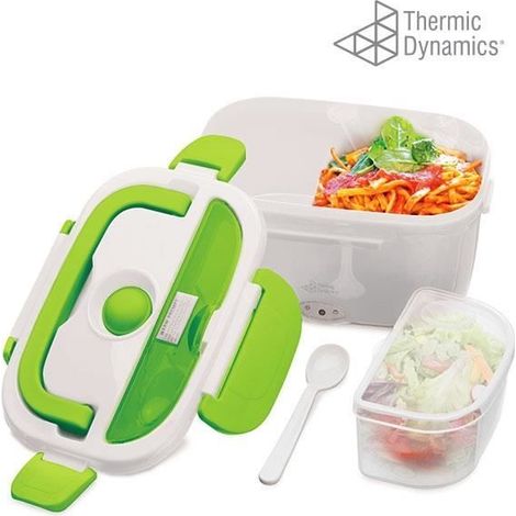 Boîte à déjeuner électrique - Thermic Dynamics - 1,05 L - 40 W - Plastique alimentaire - Vert (1/4)