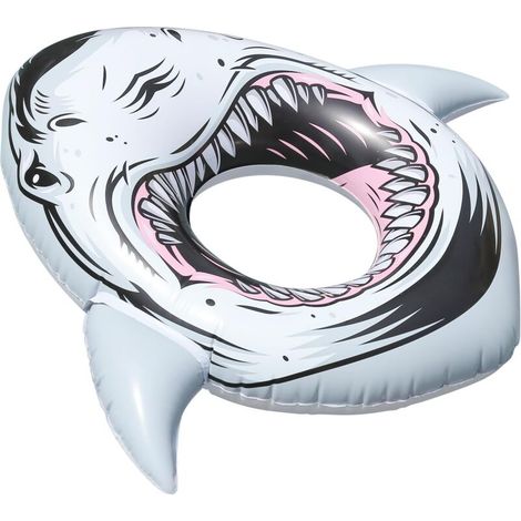 Flotteur gonflable en forme de requin pour piscine, fête, salon, jouets pour enfants, petit bouée de natation gonflable pour l' (1/4)