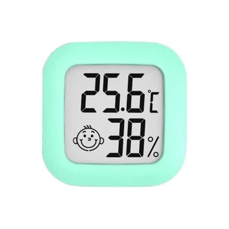 Mini thermomètre numérique LCD d'intérieur, hygromètre, appareil de mesure de la température ambiante, capteur d'humidité, thermomètre d'intérieur. (1/5)
