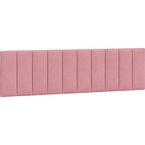 Maison Exclusive - Coussin de tête de lit Hanko rose 180 cm velours