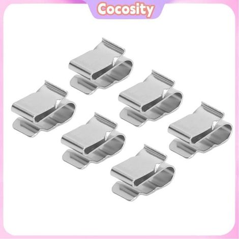 Clips de câble pour panneau solaire - COCOSITY - Séquences Solaires - Inox - Ø 6–6,5 mm - Anti-chute protège isolation (1/5)