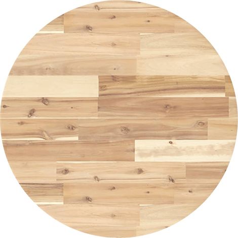 Dessus de table  Dessus de bureau  Plateau de table rond Ø60x4 cm bois massif d'acacia