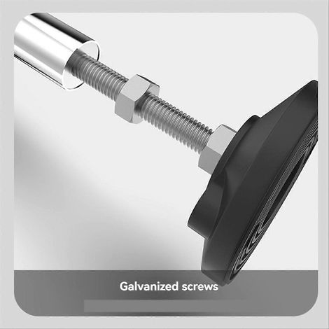 tige de support télescopique en acier inoxydable, tige de support pour armoire (1/5)