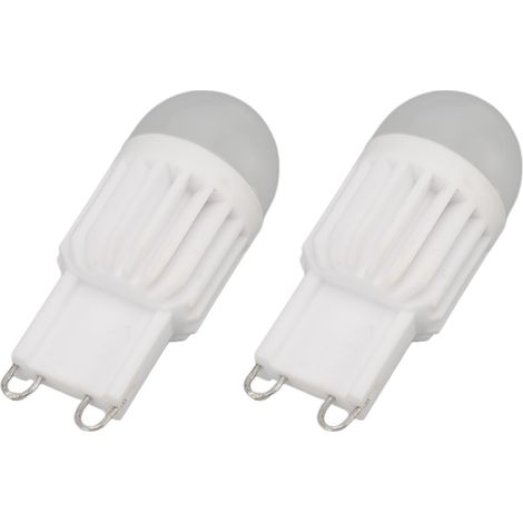 2 ampoules LED G9 dimmables 180LM 14 LED culot bi-broche G9 pour lampe de table lampe murale lustre 220V 2W (1/5)