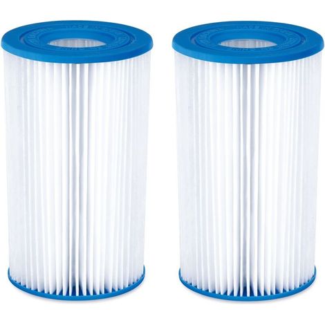 Un ensemble de 2 filtres pour climatiseur – papier filtre ultra-mince – agent de chloration intégré pour la désinfection. (1/4)