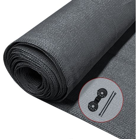 VOUNOT 1.5×10m Privacy Netting Garden Screening Shading Net Anthracite