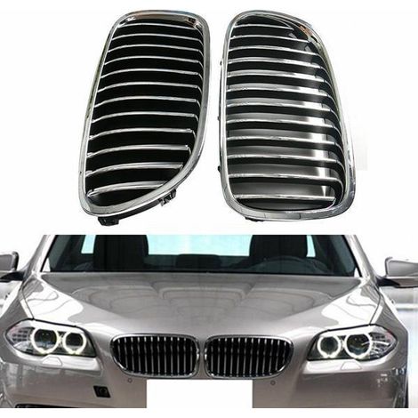 1 Paar Kühlergrillabdeckungen 51137203649 51137203650 passend für BMW F10 528 (Baujahre 2011–2013) (1/4)