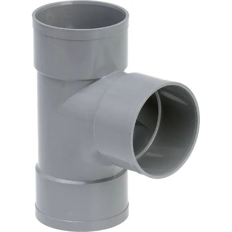 Accesorio de desagüe Girpi 87°30 PVC resistente fuego fácil instalación