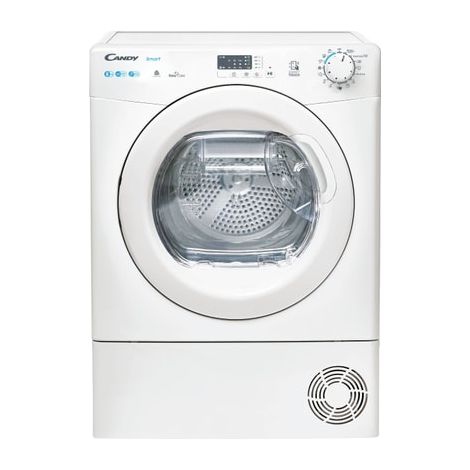 Candy – Sèche-linge pompe à chaleur 8 Kg – Classe A+ – Contrôle NFC – Pose libre – Blanc
