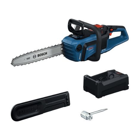 Motosega a batteria Bosch GKE 18V-40, 1x EXBA18V-55 e caricabatterie (1/5)