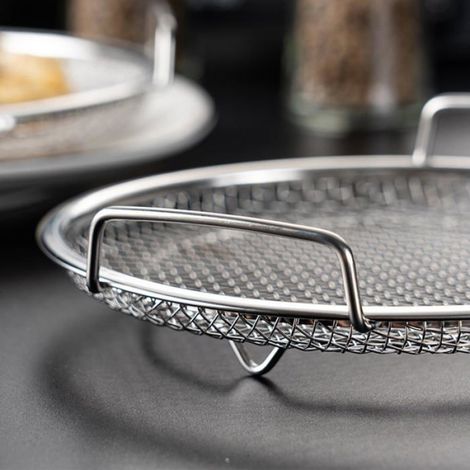 Plateau filtre huile - Égouttoir acier inoxydable pour friture air fryer Aucuneary (1/5)