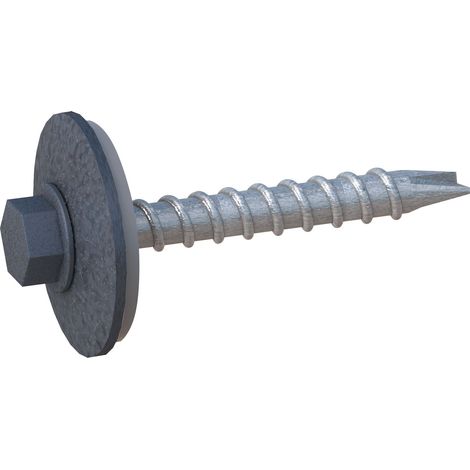 Sarei Sarei Spenglerschrauben SDF anthrazit 6.0 x 38 mm PH 3 - 25 Stk. Dachabschlüsse (1/2)