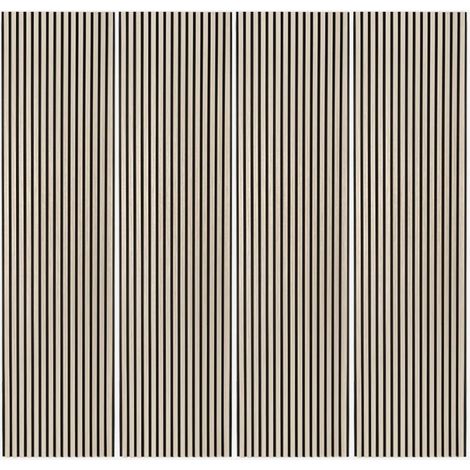 4 x Panneaux insonorisants 240x60 décoratifs bois de palissandre Swald