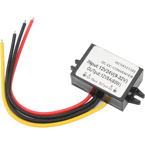 Module régulateur de tension CC étanche 12 V/24 V vers 12 V/5 A (1/5)