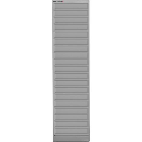 Armoire en acier sans porte 19 étagères MW Tools DEBK95L