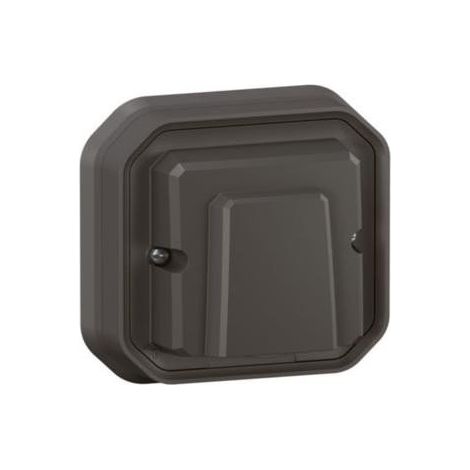 Salida de cables 20S Legrand Plexo monobloc de empotrar con borna de conexión Antracita (1/3)