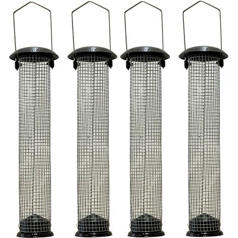 Large Hanging Peanut Bird Feeders (Set of 4) (1/5)