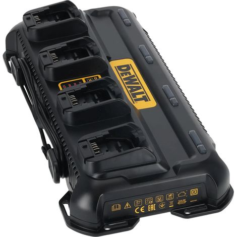Caricabatterie Dewalt DCB1404-QW 4A 4 Porte