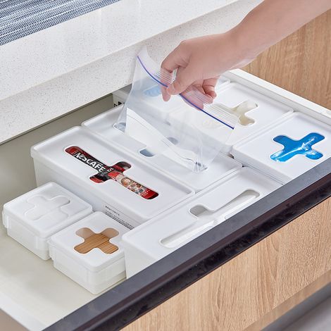 Boîte/organisateur pour petits objets (2 pièces)