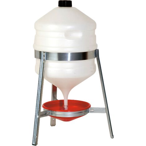 ABBEVERATOIO A SERBATOIO PER POLLI 'SATURNO' cm. 45x71 h. - lt. 30 - Senza Marca