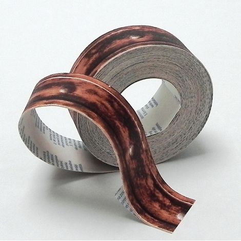 Frise Contemporain Marron Bordures & Galons Montecolino