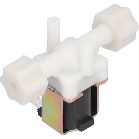 Électrovanne G1/4 Normalement Fermée 12V DC Contrôleur d'Entrée d'Eau pour Osmoseur Inverse Machine, Robinet Automatique (1/5)