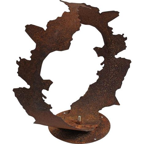 Dekofigur Gartendeko Edelrost Skulptur Gartenskulptur Rost Figur Dekoration Deko 38 cm (1/5)