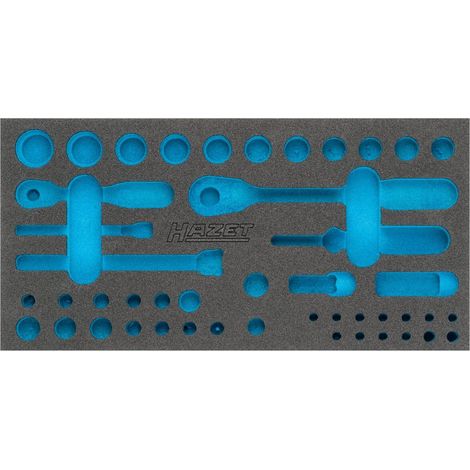 Garniture en mousse souple bimatière 163-349L HAZET (1/2)