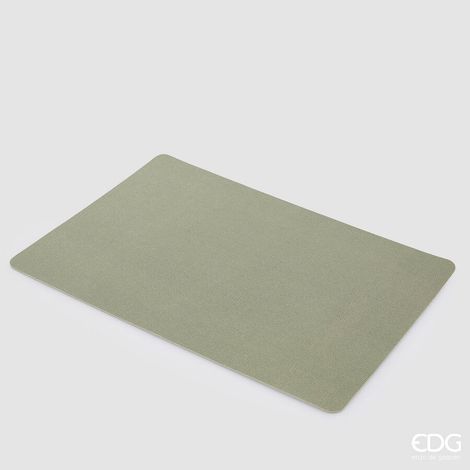 EDG Enzo De Gasperi Tovaglietta Rettangolare Pvc 43 x 30 Cm Sage