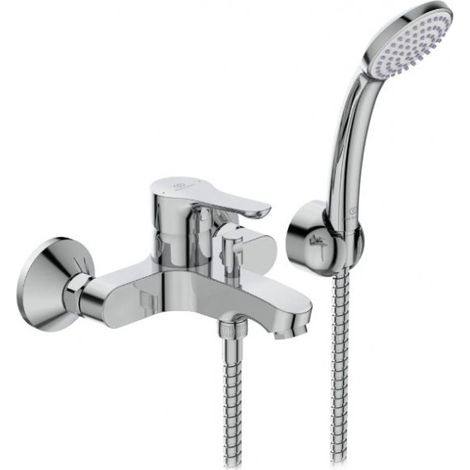 Externer Einhebel-Wannen-/Brausemischer aus verchromtem Messing - Ideal Standard Alpha