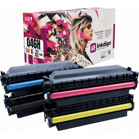 Inkdigo Toner CRG046 kompatibel mit Canon ColorimageCLASSMF731Cdw TÜV-zertifiziert (1/5)