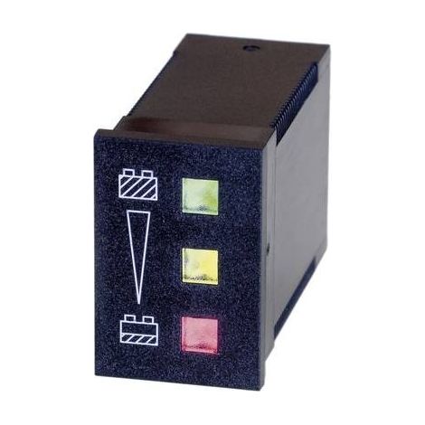Bauser 3800/008.3.1.0.1.2-003 Verde: ≥ 24 V, giallo:  24 V ≥ 22 V, rosso:  22 V (1/2)