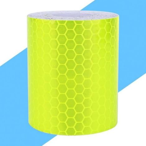 Ruban Réfléchissant - PVC - 5 cm x 3 m - Pour Sécurité Routière et Urbaine - 1 Pièce (1/4)