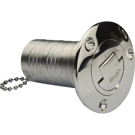 Remplisseur de Pont de Bateau en Acier Inoxydable 316, 1 pièce, Vernis Miroir, Remplissage de Carburant de Bateau, Eau de déchets, gaz de Carburant 38mm 50mm(50mm Waste) (1/5)