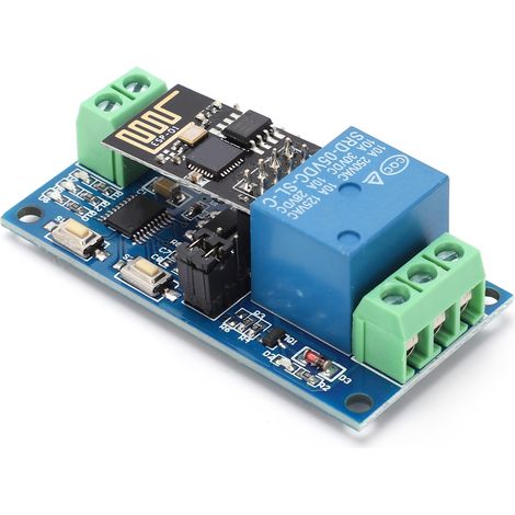 Module relais WiFi unidirectionnel pour application mobile Android, interrupteur de commande à distance sans fil 5V ESP8266 (1/5)